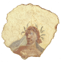 Fragment of a wall painting