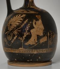 Squat lekythos (detail of Aphrodite)