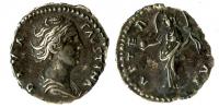 Roman, Imperial, Denarius of Faustina the Elder